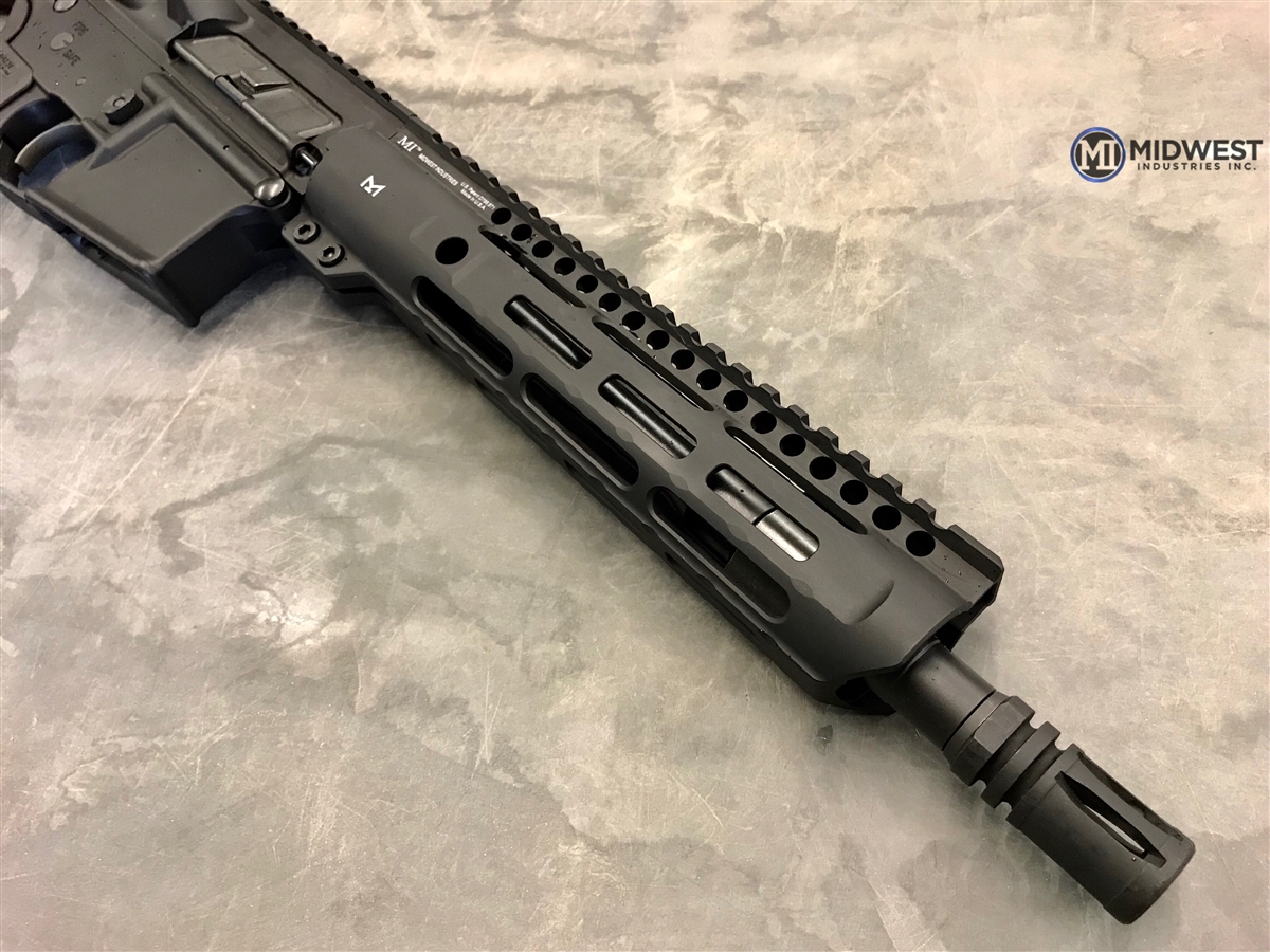 Midwest Industries Slim Line One Piece Free Float Handguard