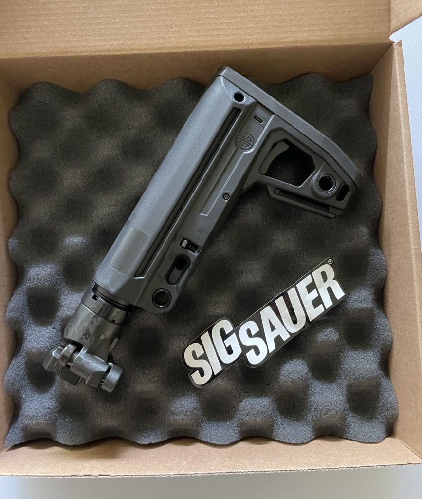 Sig Sauer Side Folding Stock Fits Mcx Mpx Accepts All Standard Ar Style