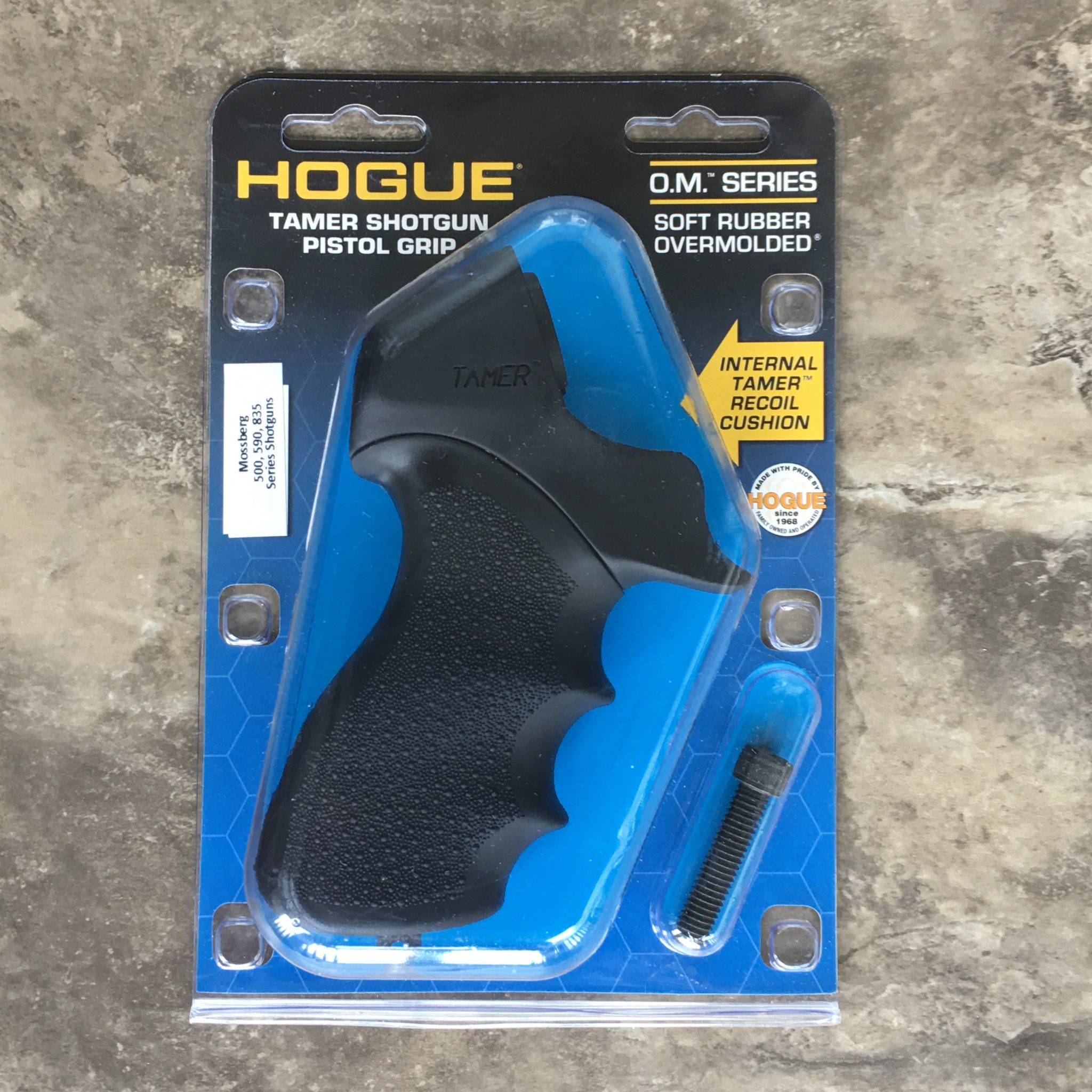 Hogue Mossberg 500 12/20 Gauge Tamer Shot Pistol Grip 05014 – Black