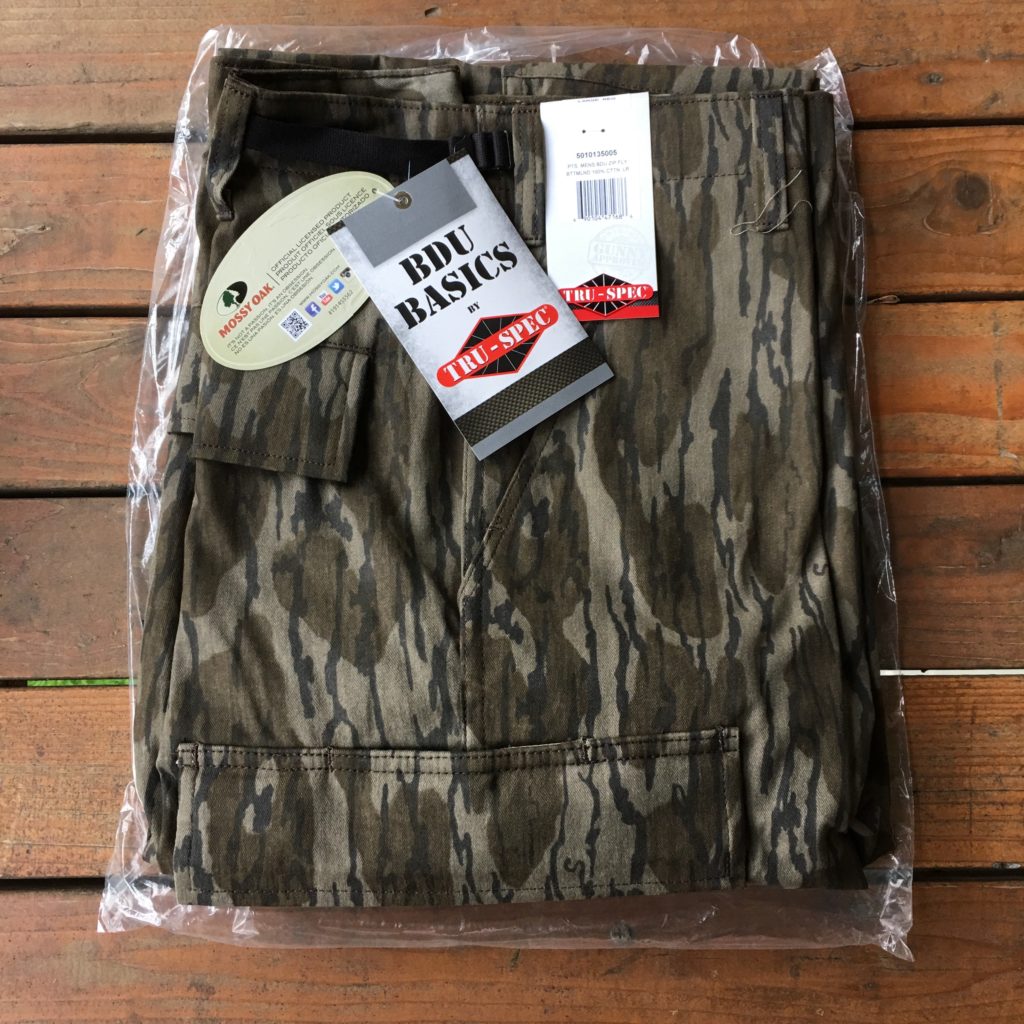 TRUSPEC BDU Pants Original Bottomland Camo 100 Cotton LRG 3638