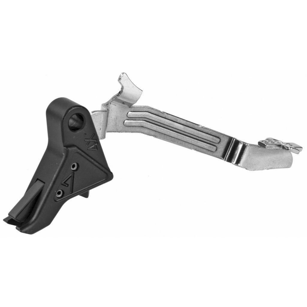 Agency Arms Drop-in Flat Trigger For Glock 43 Black Finish Includes 