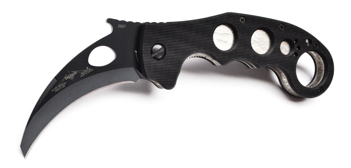 Emerson Knives Super Karambit Stone Washed SKARSF – Black Wolf Supply