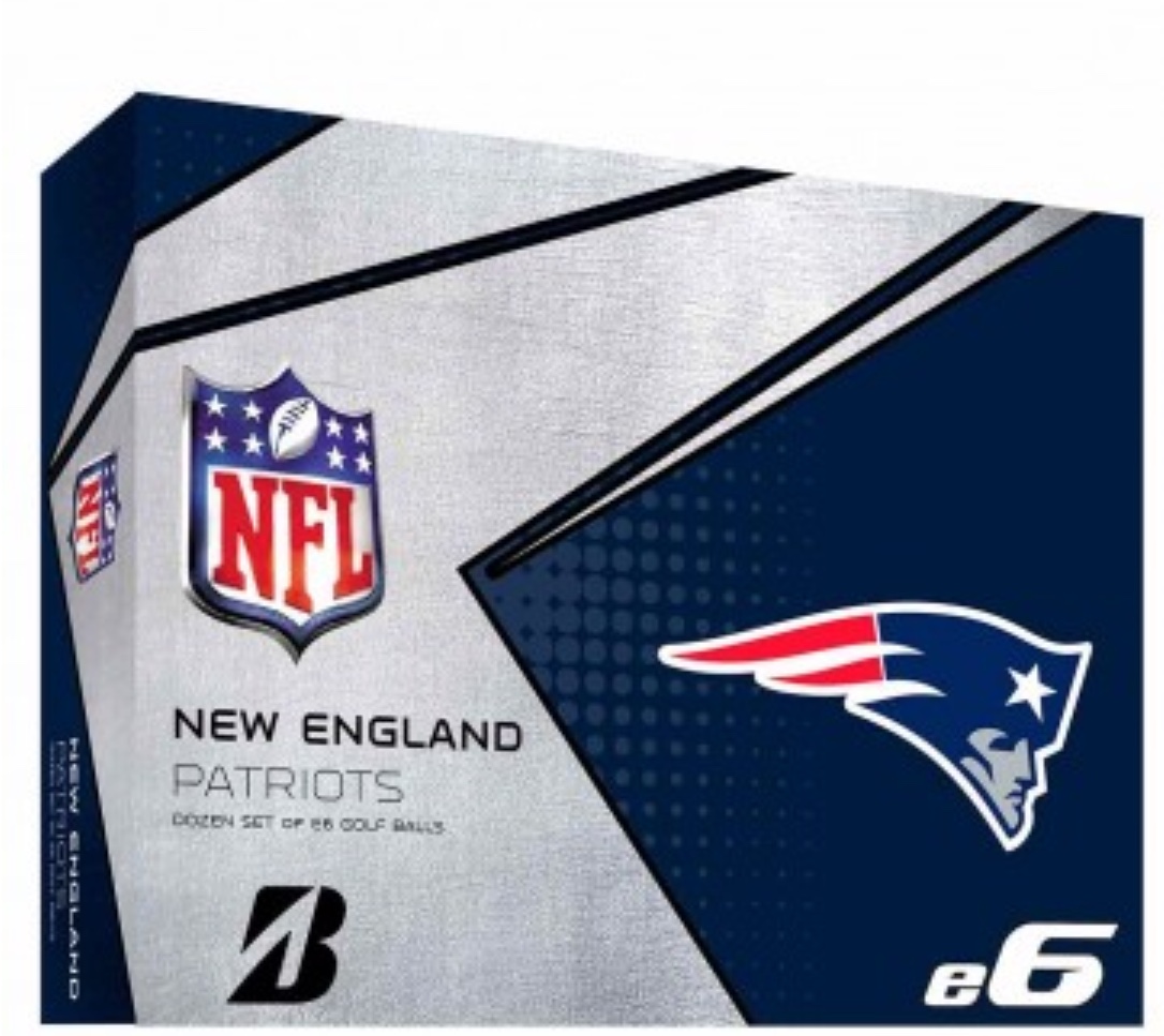 Bridgestone E6 New England Patriots Golf Balls-Dozen 6SWXNFLNP – Black Wolf  Supply