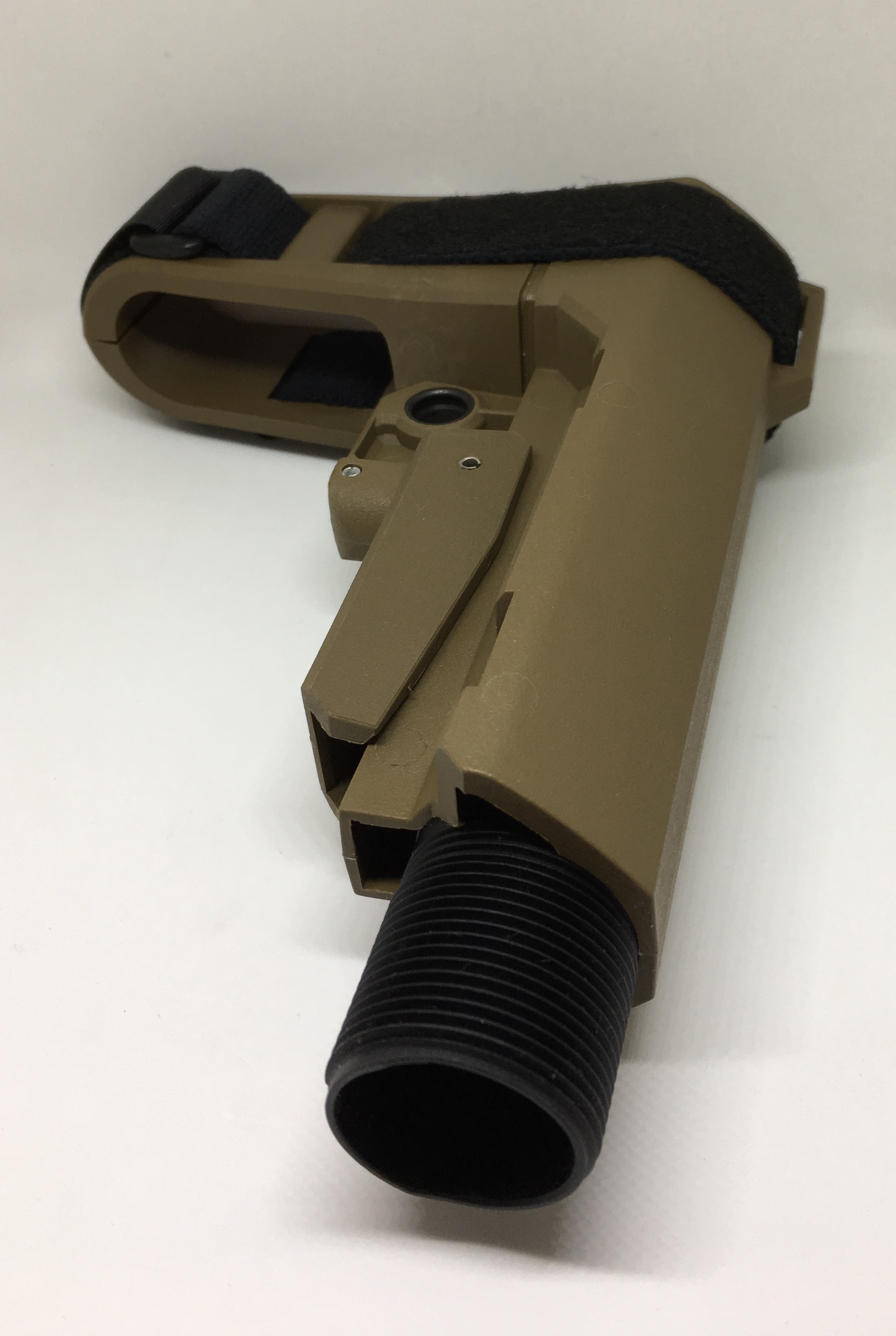 SB Tactical SBA3 AR Pistol Stabilizing Brace 5 Position Adjustable FDE ...