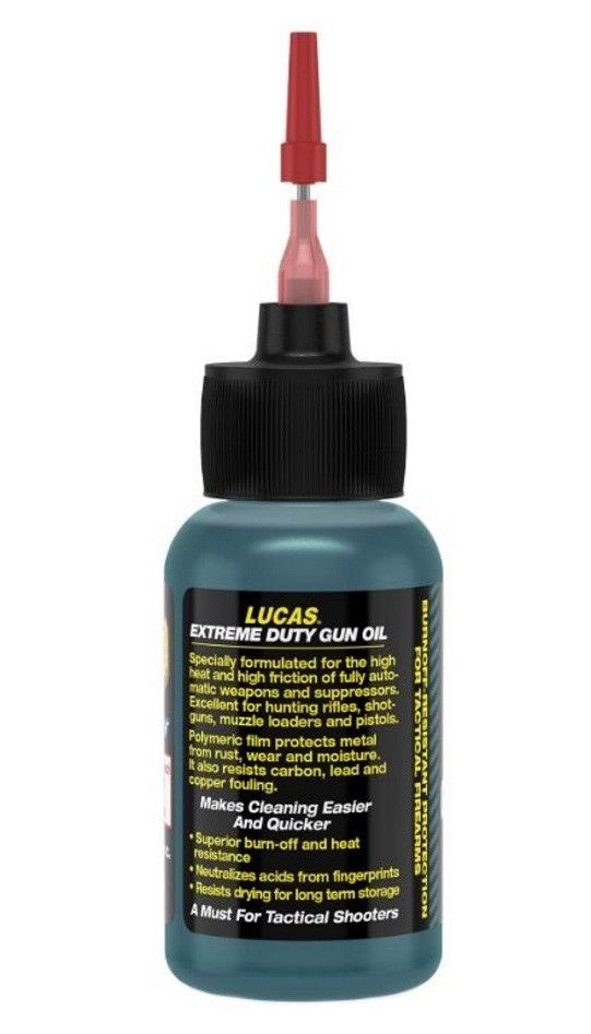 Lucas Oil Products, Inc., Extreme Duty Liquid 1oz Gun Oil 10875 – Black ...