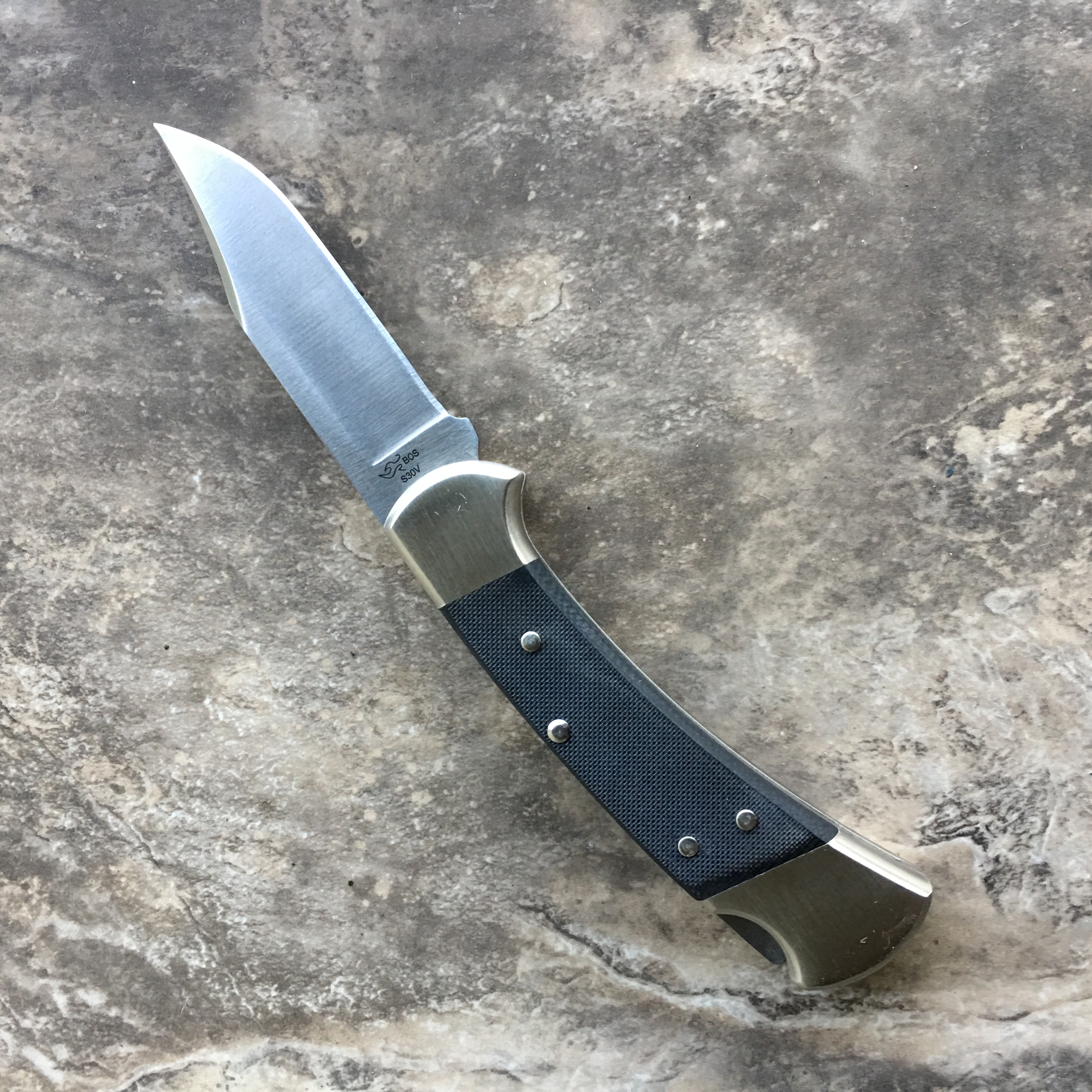 Buck Knives 112 Auto Elite Knife S30V Blade 0112BKSA-B – Black Wolf Supply