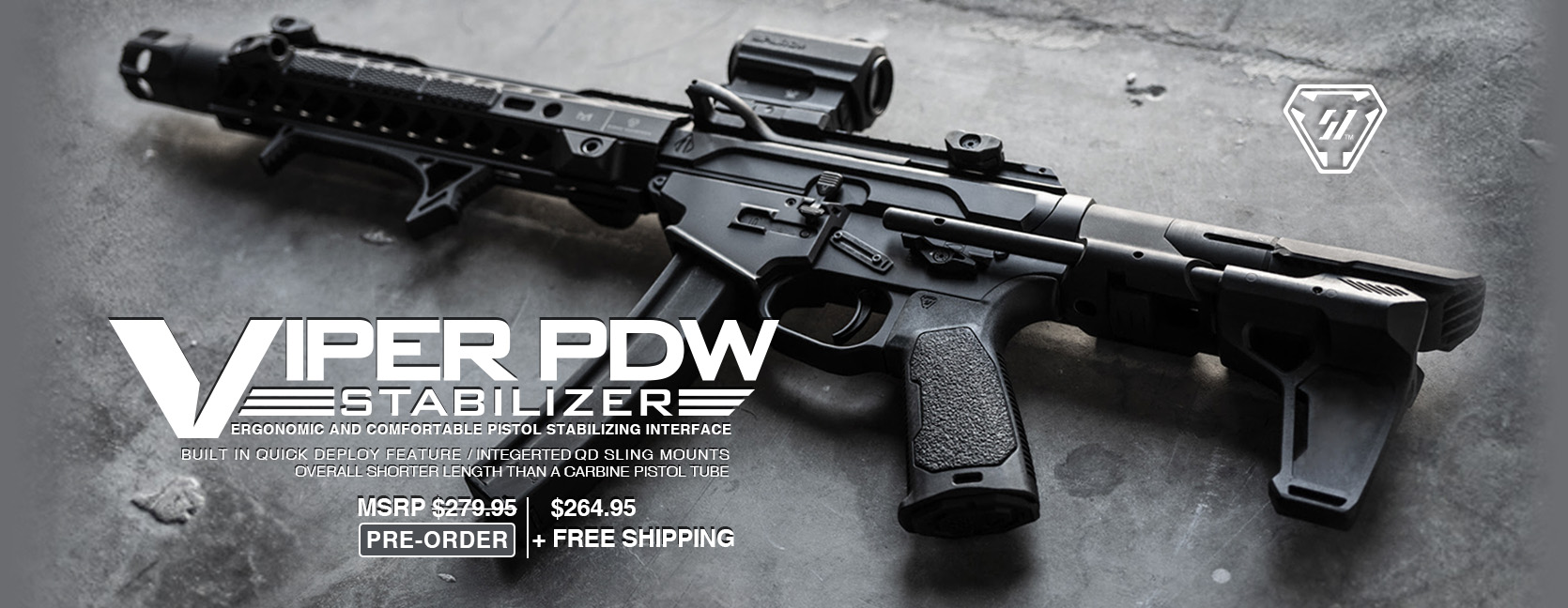 strike-industries-pdw-stabilizer-si-stab-pdw-black-wolf-supply