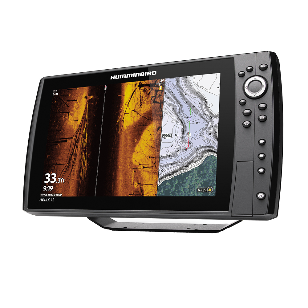 Humminbird HELIX® 12 CHIRP MEGA SI Fishfinder/GPS Combo G3N w/Transom ...