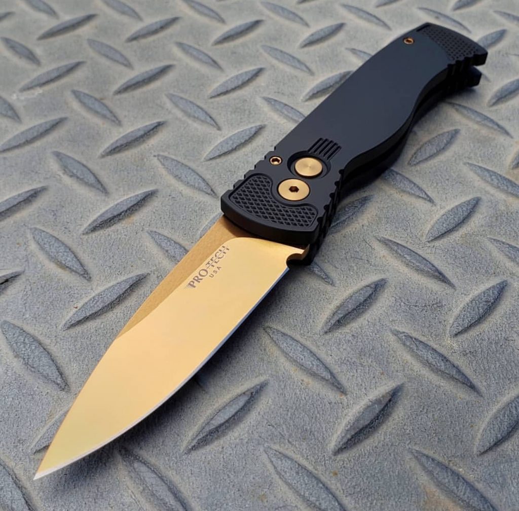 ProTech Knives Tactical Response 2 Automatic Copper Rose Blade Black ...