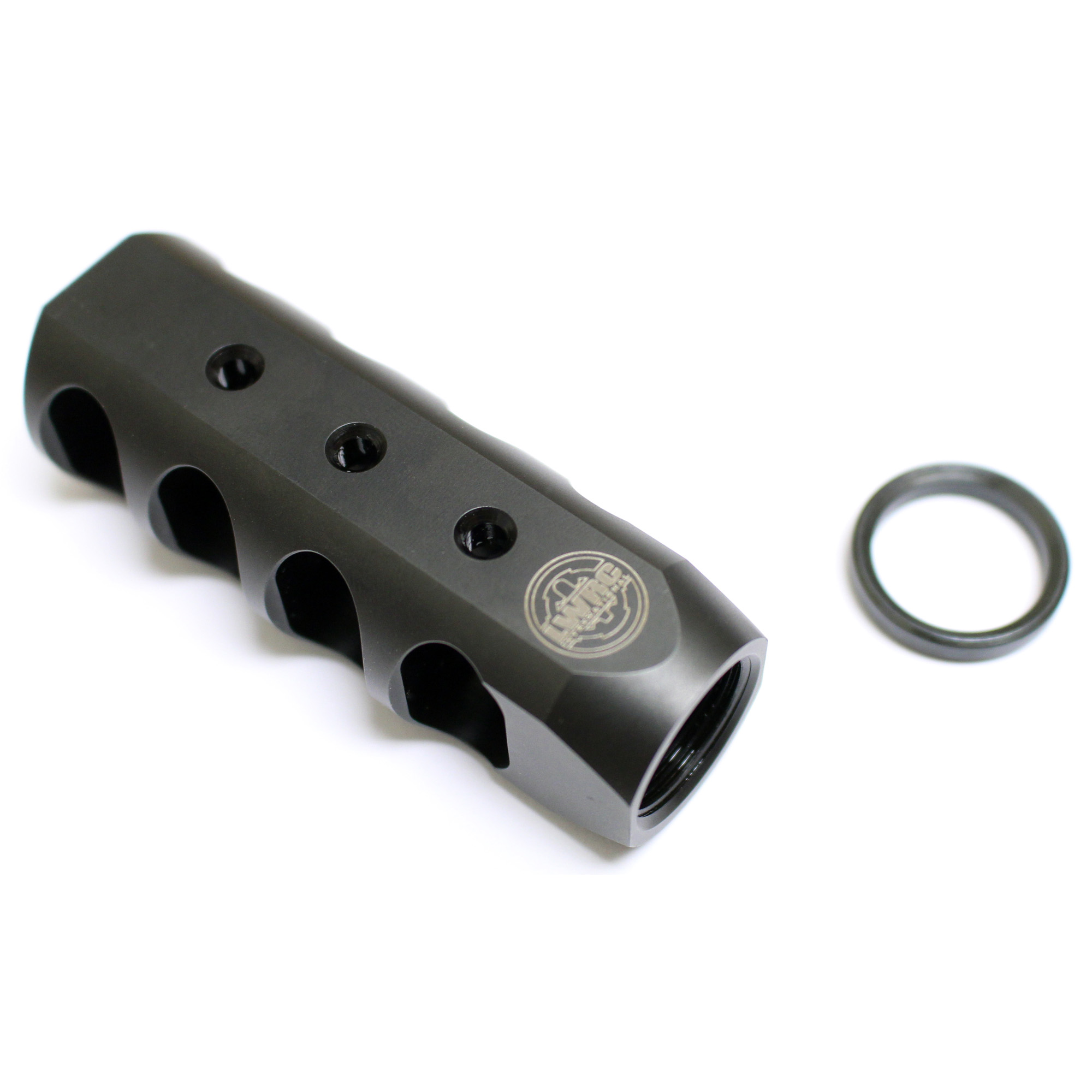 LWRC Ultra Static 4-Port Muzzle Brake 762NATO Black Finish 200 