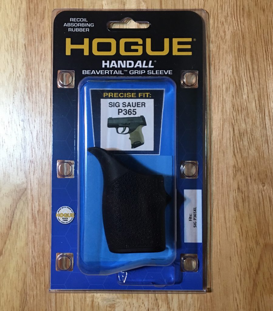 Hogue Sig Sauer P365xl Handall Beavertail Grip Sleeve Black 18710 