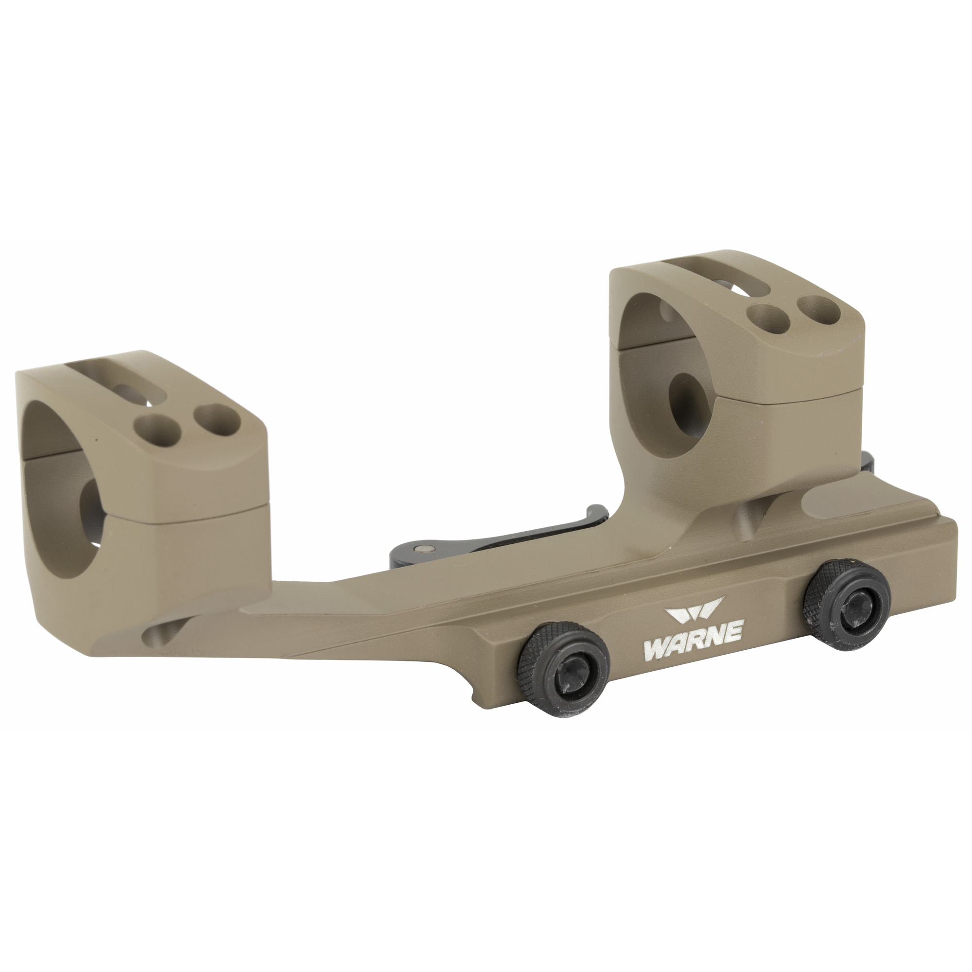 Warne Scope Mounts Quick Detach Cantilever Mount 30mm Fits AR Rifles ...