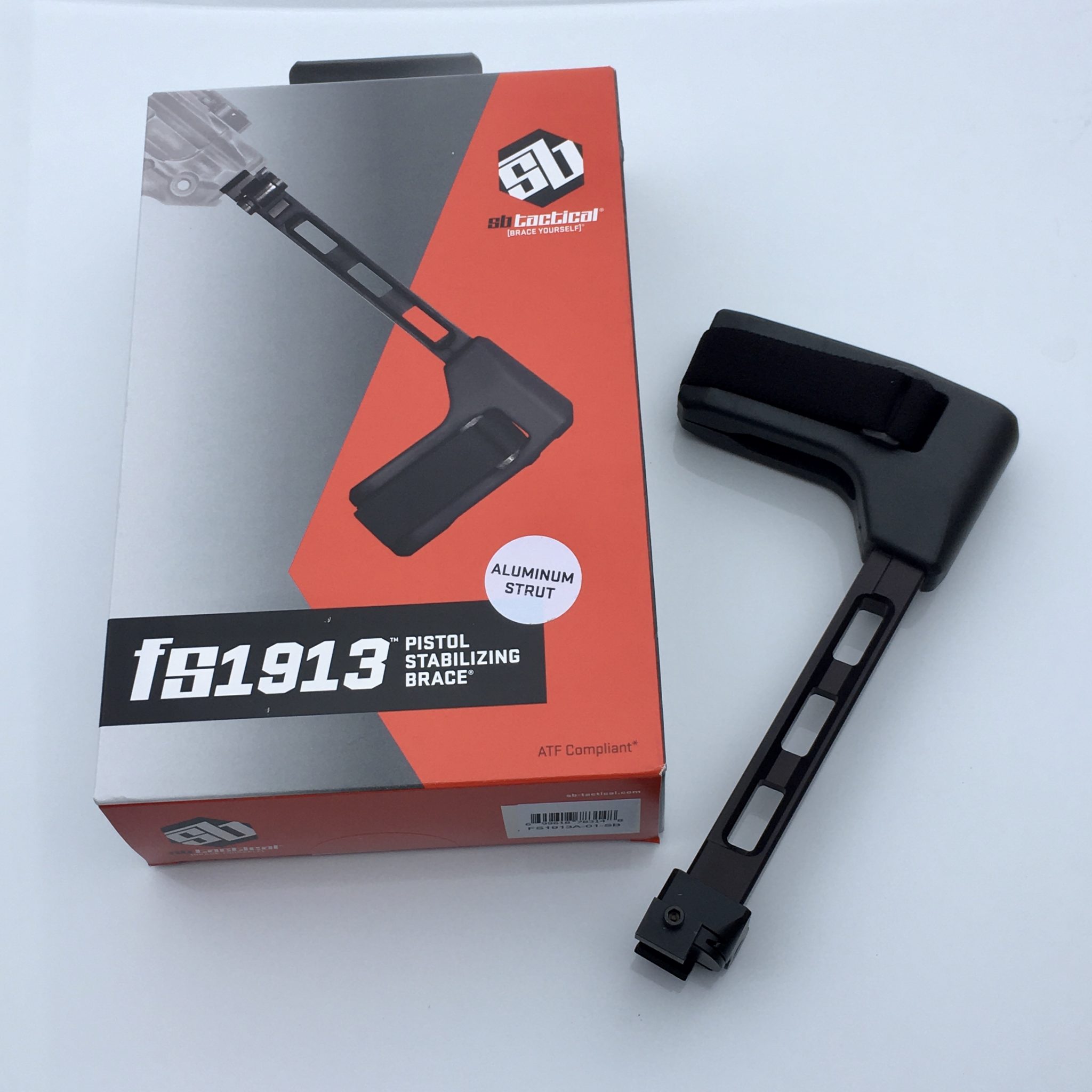 SB Tactical FS1913A Pistol Stabilizing Brace Aluminum Strut SIG MPX ...
