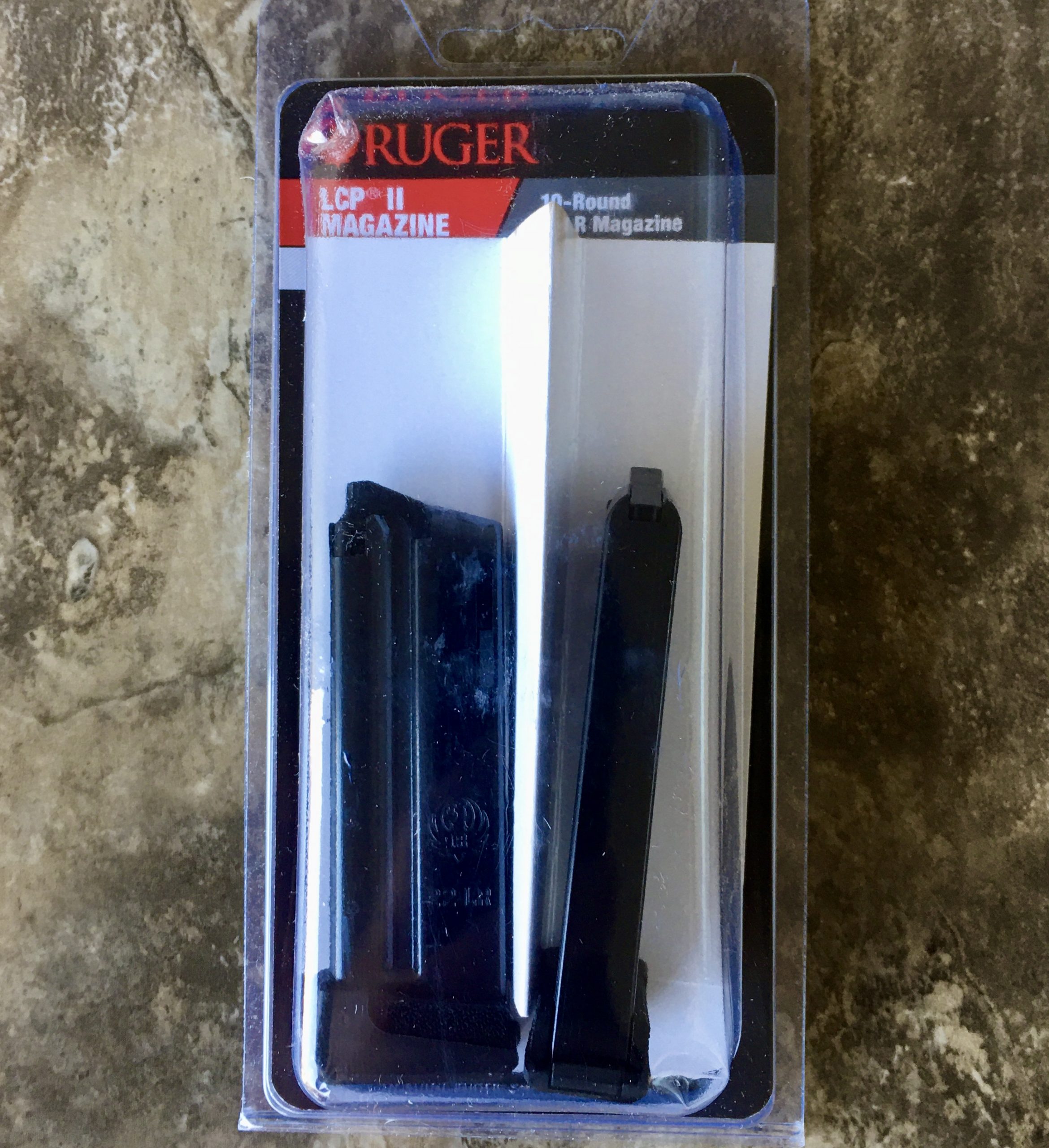 Ruger Magazine Lr Rd Fits Ruger Lcp Ii Pack Black Finish