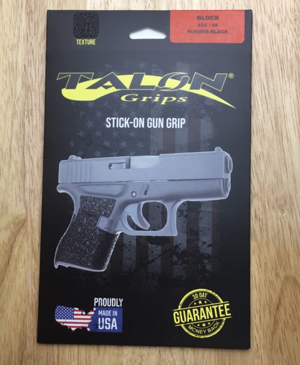 TALON Rubber Gun Grip Adhesive Grip Fits Glock 43x and 48-385R 