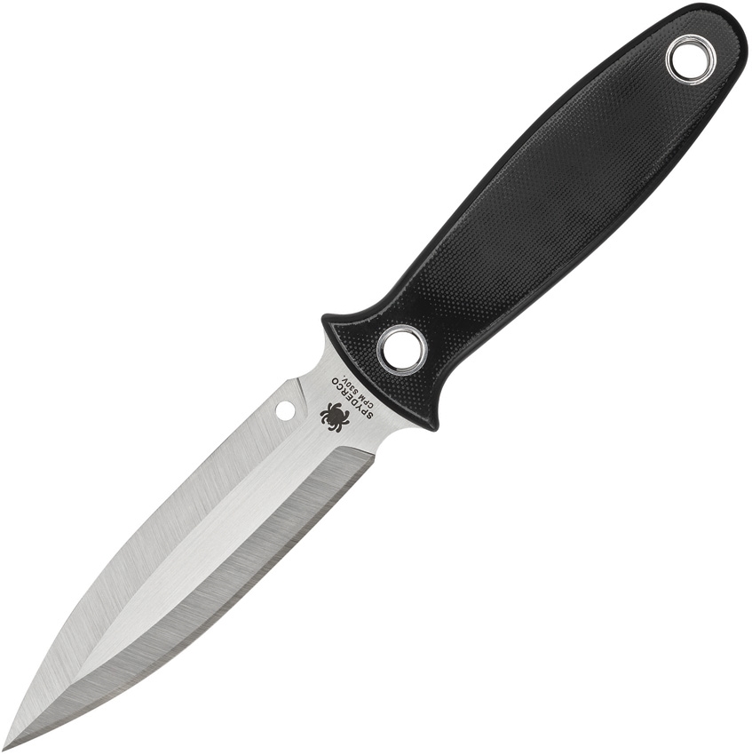 Spyderco Nightstick Fixed CPM S30V 4.14 in Blade G-10 Handle FB47GP ...