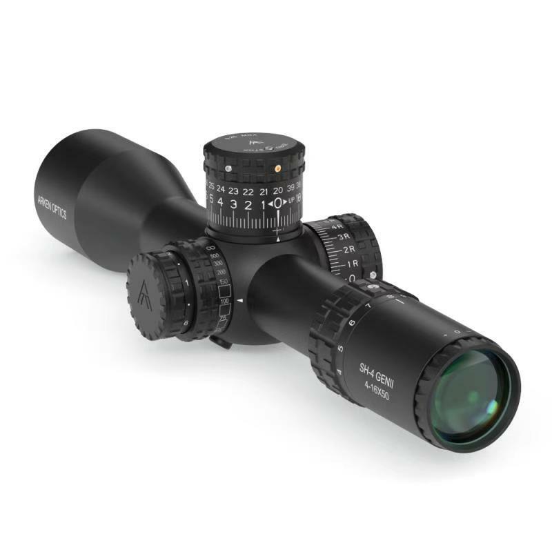 Arken Optics SH4 4-16X50 GEN2 FFP MOA VPR Illuminated Reticle with Zero