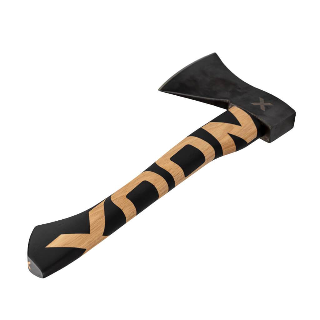 WOOX Volante Throwing Axe Wooden Logo A00201 – Black Wolf Supply