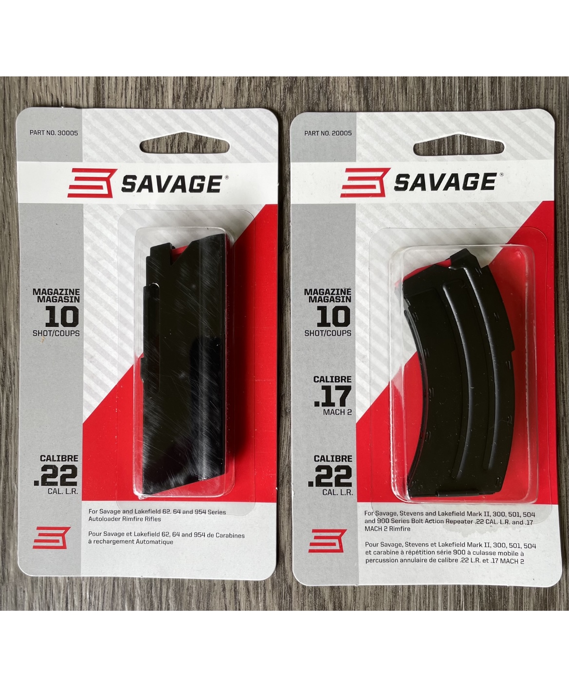 Savage Magazine 22Lr Savage Model 62 64 954 10 Rounds Series Blue MGSV30005 