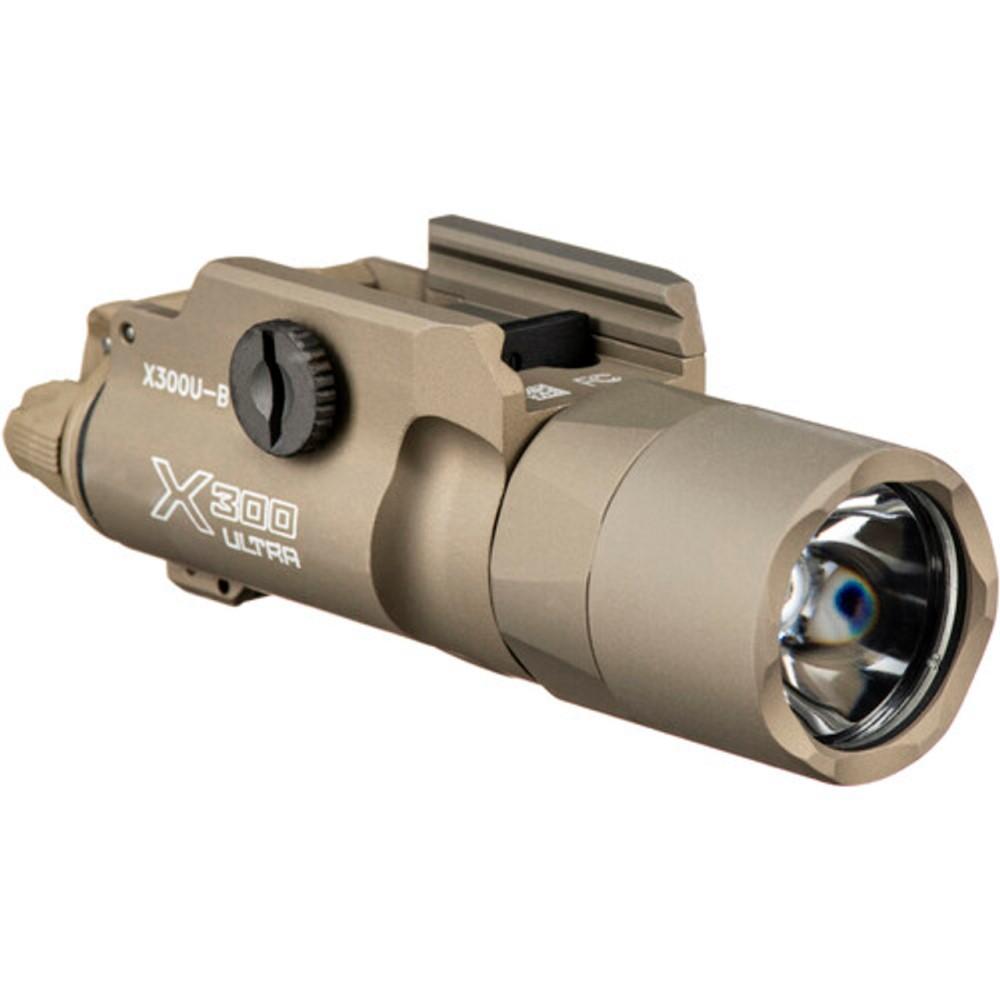 Surefire X300T-B Turbo Weapon Light Universal and Pic Mount 650