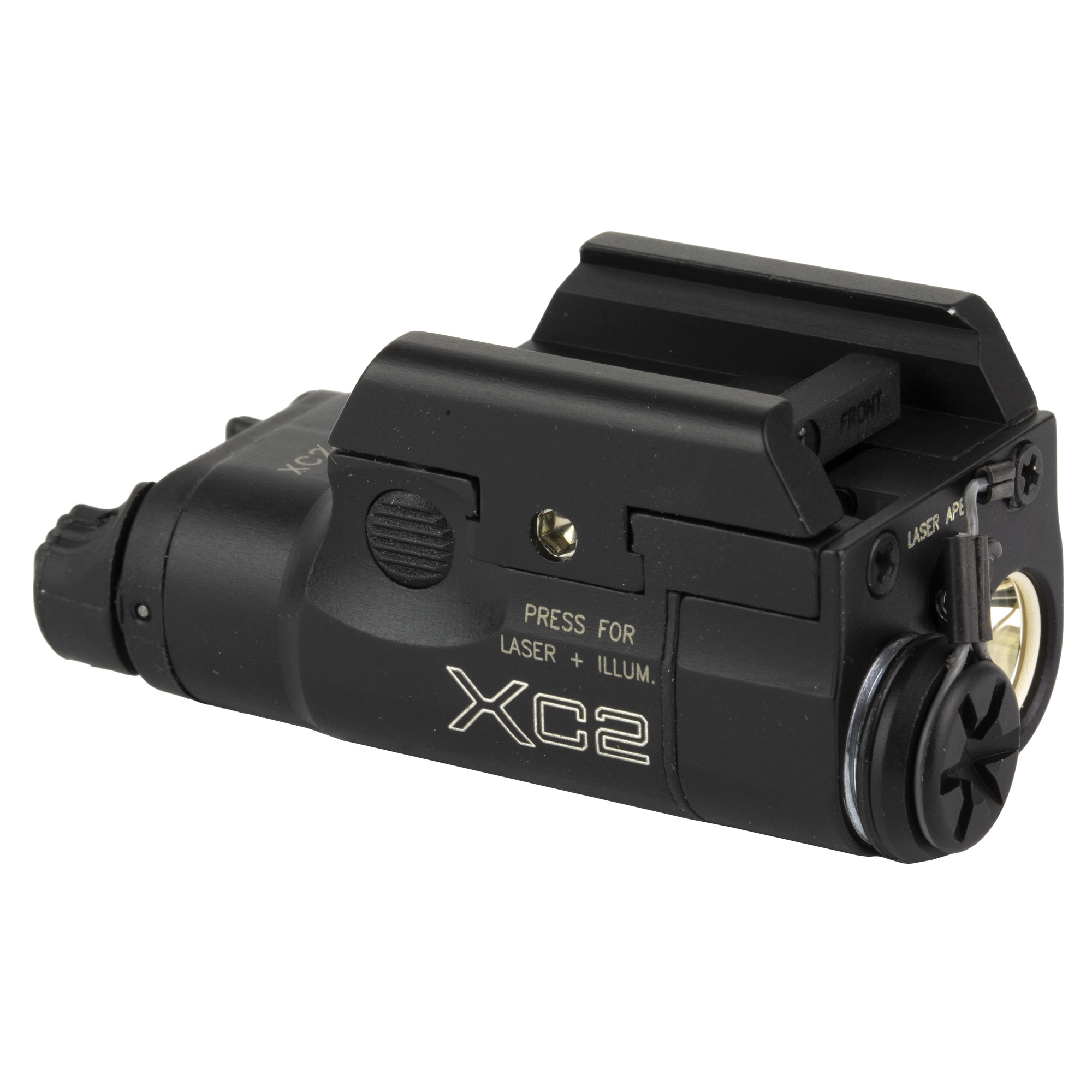 Surefire XC2-B-RD Ultra-Compact LED Handgun WeaponLight And Laser Sight ...