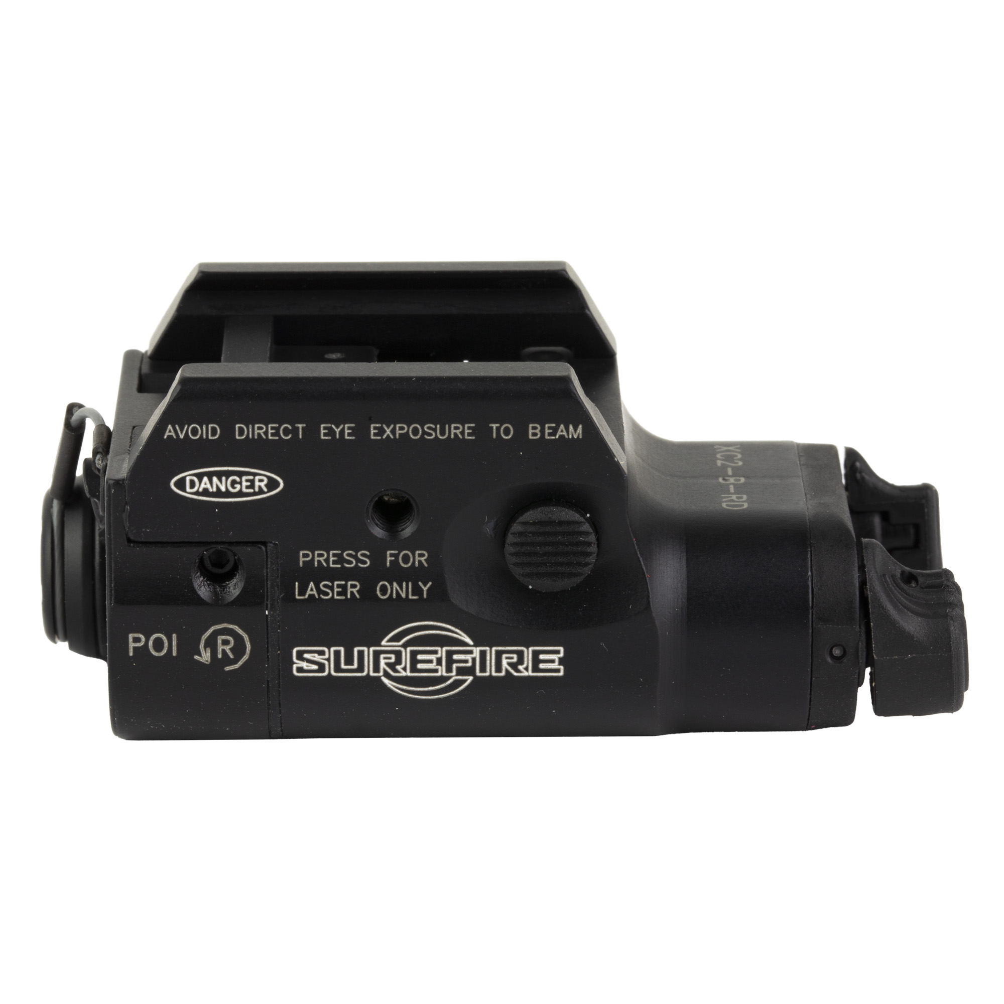 Surefire XC2-B-RD Ultra-Compact LED Handgun WeaponLight And Laser Sight ...