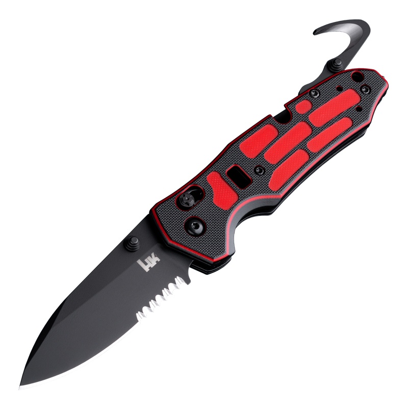 Hogue HK First Response Tool Able Lock 3.5″ Drop Point Blade (Partially ...