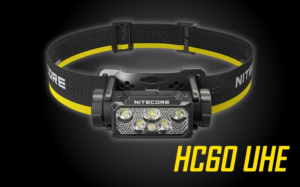 Nitecore HC60 UHE 1600 Lumen USB-C Rechargeable Headlamp FL-NITE